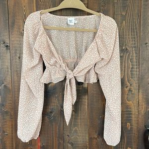 Princess Polly crop long sleeve